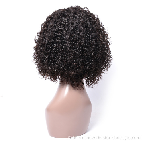 Mink Brazilian Virgin Silky Straight Wave Bob Short Pixie cut Human Hair Lace Wigs